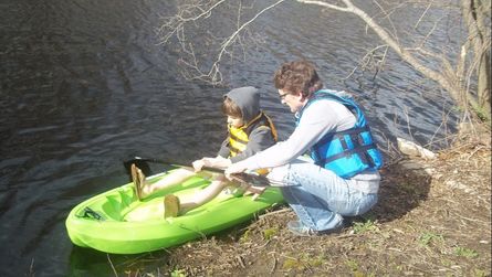 Kids Easily Learn to Kayak - Hand them a Paddle! - Kayaking Kids